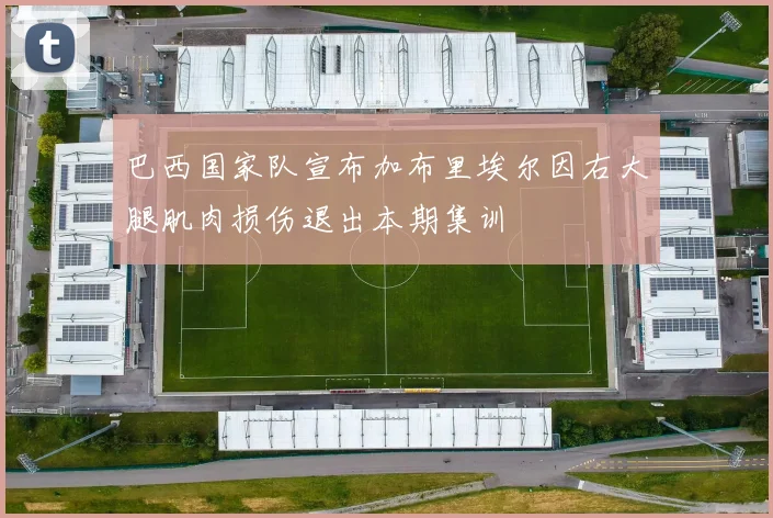 巴西国家队宣布加布里埃尔因右大腿肌肉损伤退出本期集训